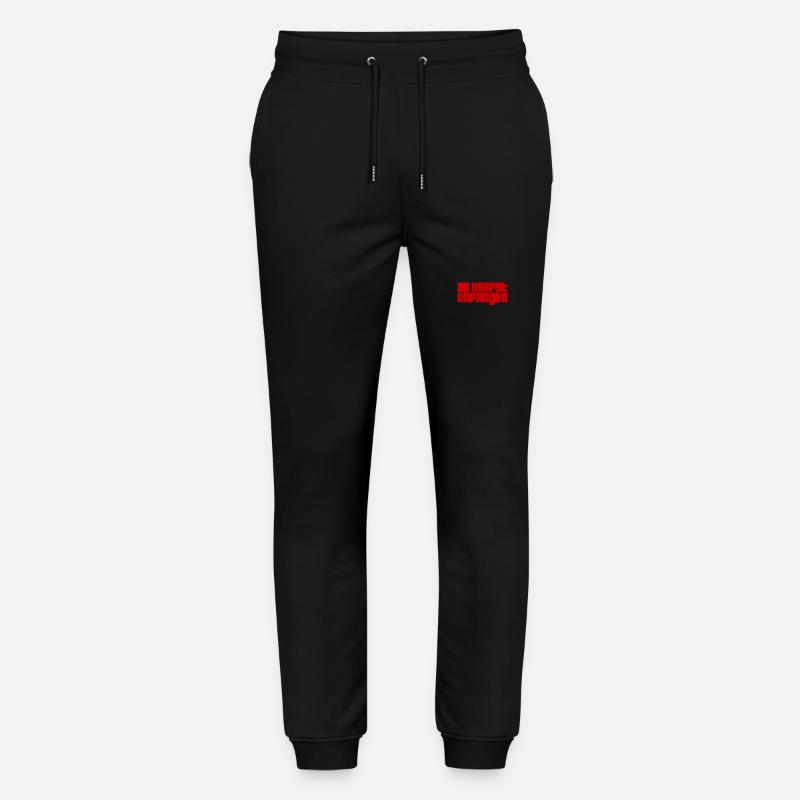 fang ruhig an - Stanley/Stella Unisex Bio Jogginghose Mover  - Schwarz
