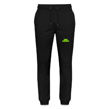 Kuchen geht immer - Stanley/Stella Unisex Bio Jogginghose Mover  - Schwarz - Vorne - Marisol (170cm) & Nik (191cm)