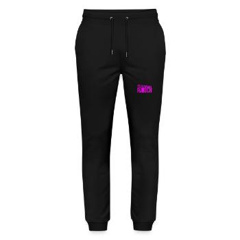 Le pessimisme fonctionne toujours - Pantalon de jogging bio MOVER Stanley/Stella unisexe - noir - Devant - Marisol (170cm) & Nik (191cm)