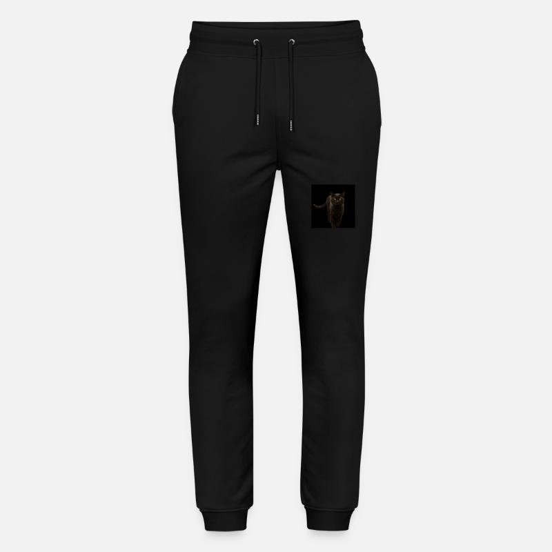 chat noir chat chaton - Pantalon de jogging bio MOVER Stanley/Stella unisexe - noir
