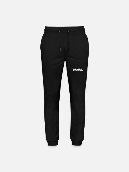 banal - Stanley/Stella Unisex Bio Jogginghose Mover - Schwarz