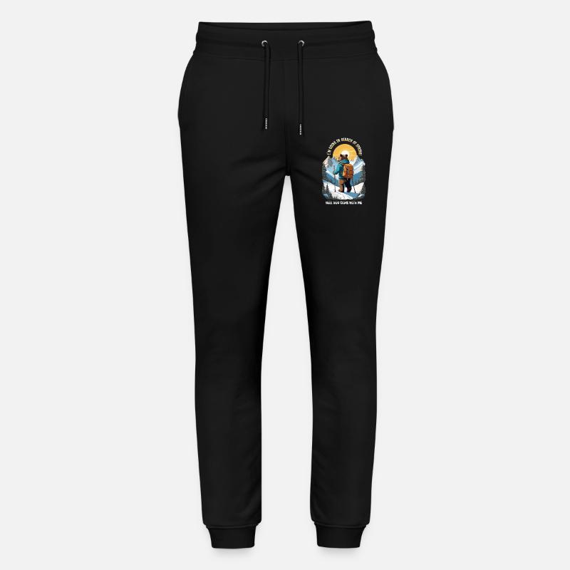 L’ours cherche le printemps - Pantalon de jogging bio MOVER Stanley/Stella unisexe - noir