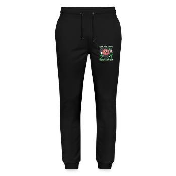 Bewusstsein Für Psychische Gesundheit - Stanley/Stella Unisex Bio Jogginghose Mover  - Schwarz - Vorne - Marisol (170cm) & Nik (191cm)