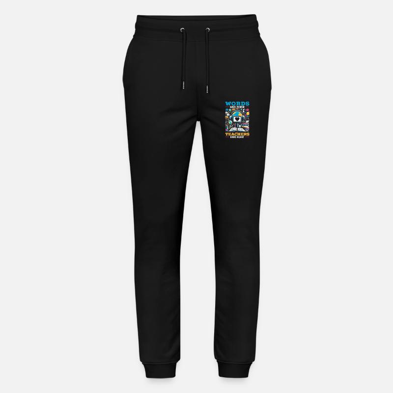 Ell-teacher teaching English learner - Stanley/Stella Mover Unisex Organic Jogging Trousers - black