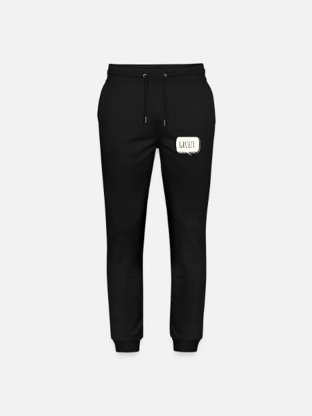 Grüezi - Stanley/Stella Unisex Bio Jogginghose Mover  - Schwarz