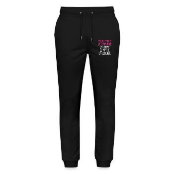 Veterinary Assistant - Stanley/Stella Mover Unisex Organic Jogging Trousers - black - Front - Marisol (170cm) & Nik (191cm)