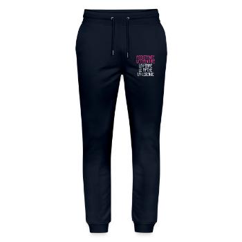 Veterinary Assistant - Stanley/Stella Mover Unisex Organic Jogging Trousers - navy - Front - Marisol (170cm) & Nik (191cm)