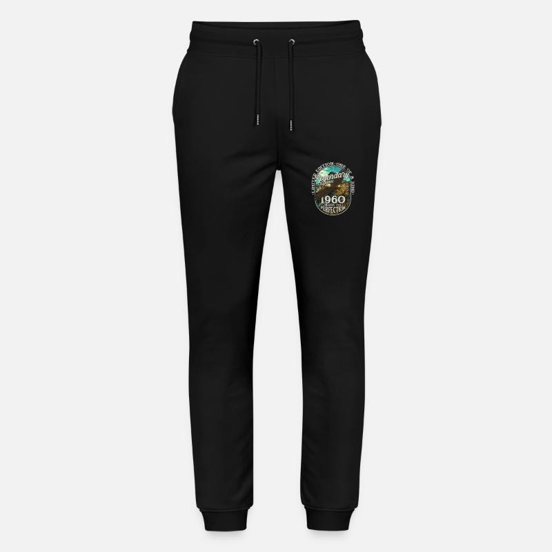 Legendary since 1960 - Stanley/Stella Mover Unisex Organic Jogging Trousers - black