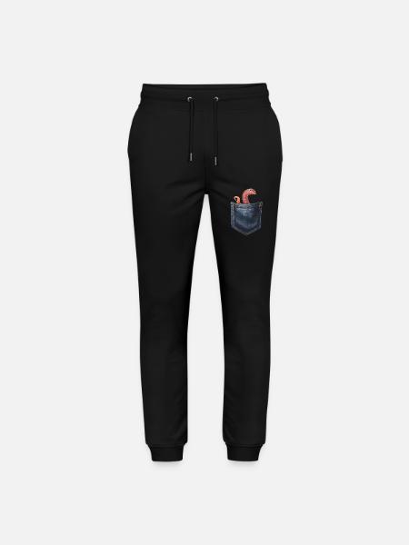 Wurm - Stanley/Stella Unisex Bio Jogginghose Mover - Schwarz