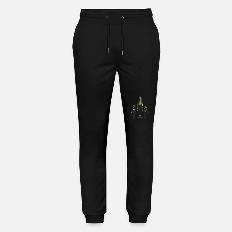 MutterderDinge - Stanley/Stella Unisex Bio Jogginghose Mover  - Schwarz