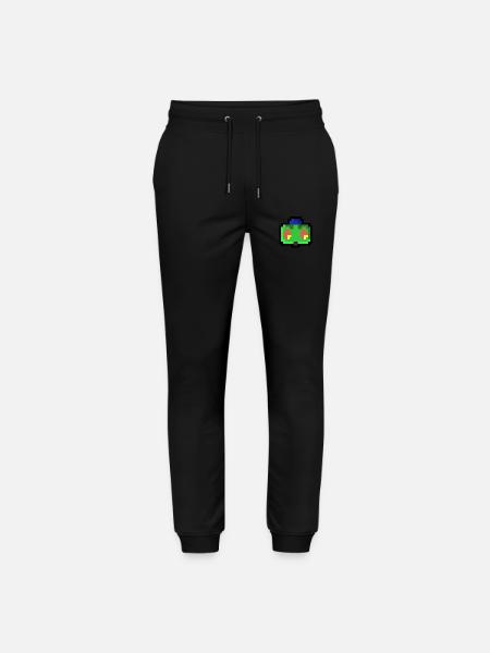 Pixel Roboter - Stanley/Stella Unisex Bio Jogginghose Mover - Schwarz