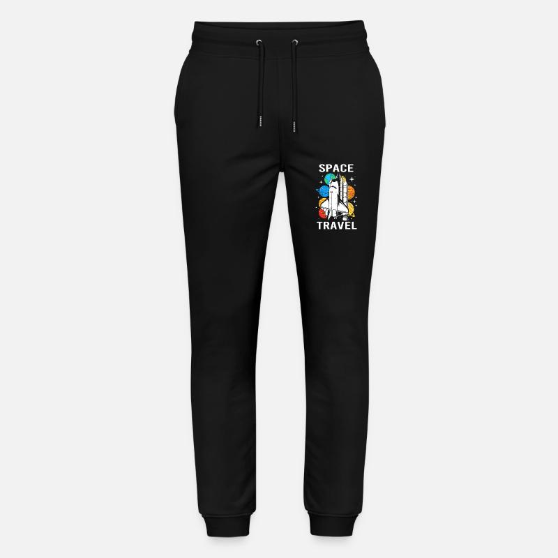 Solar System Universe - Stanley/Stella Mover Unisex Organic Jogging Trousers - black