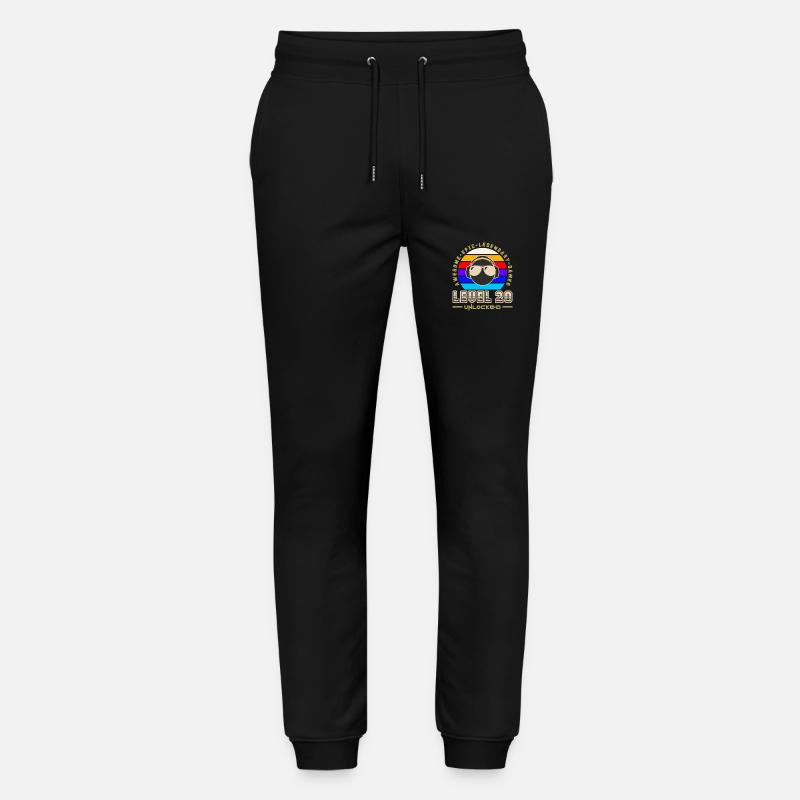 Level 20 - Pantalon de jogging bio MOVER Stanley/Stella unisexe - noir