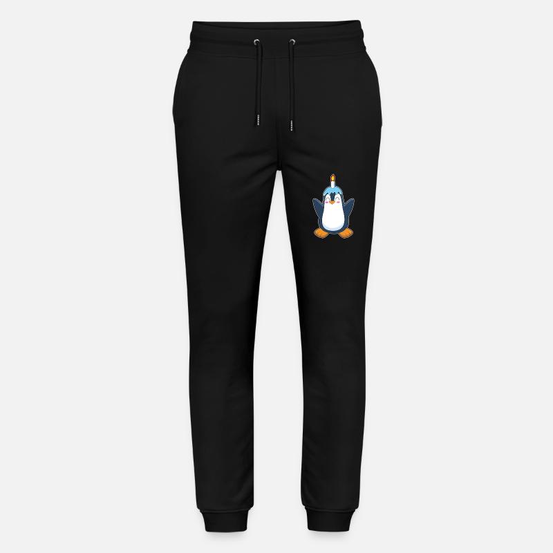 Bougie d’anniversaire Pingouin - Pantalon de jogging bio MOVER Stanley/Stella unisexe - noir