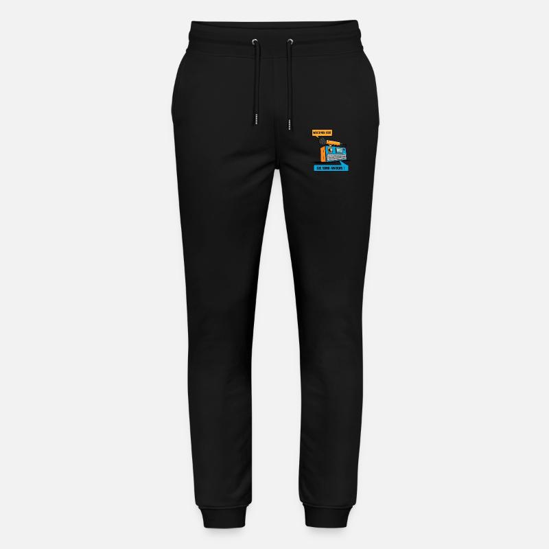 Sie sind anders ! - Stanley/Stella Unisex Bio Jogginghose Mover  - Schwarz