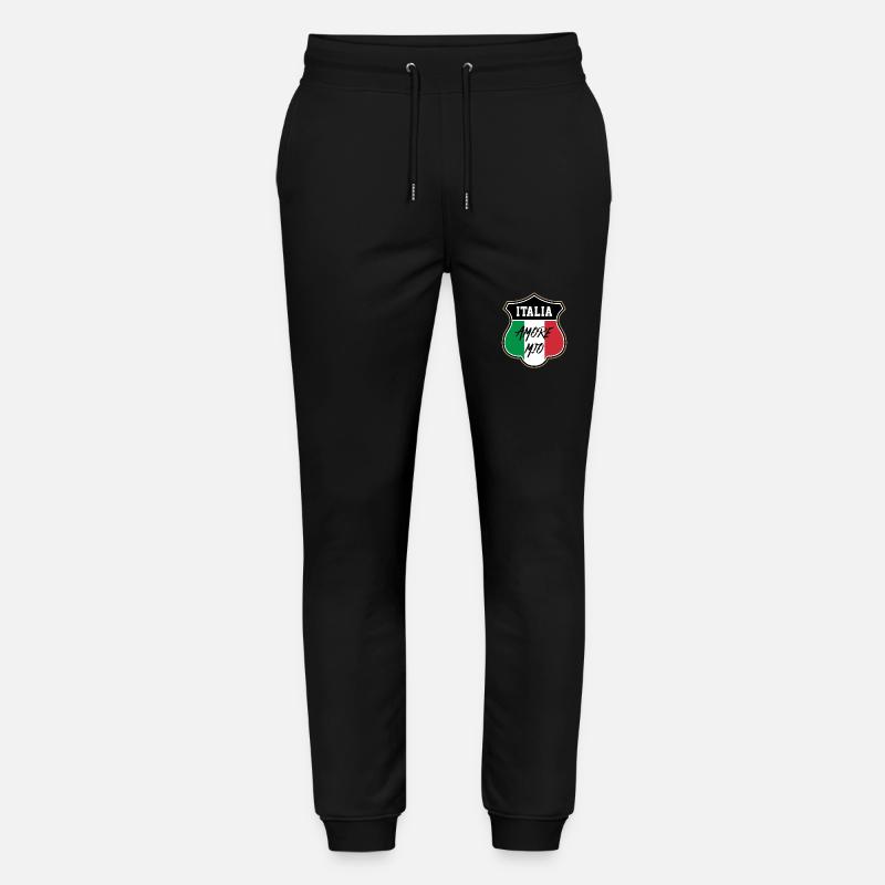 Italien - Stanley/Stella Unisex Bio Jogginghose Mover  - Schwarz