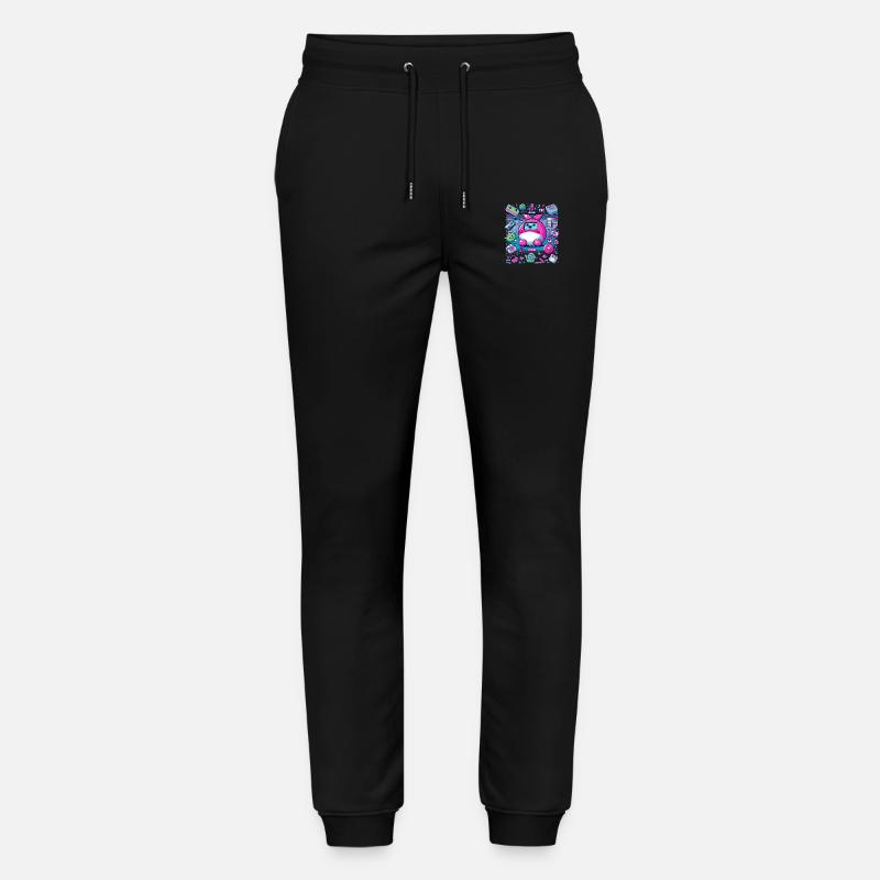 Nostalgie technologique des années 90 - Pantalon de jogging bio MOVER Stanley/Stella unisexe - noir