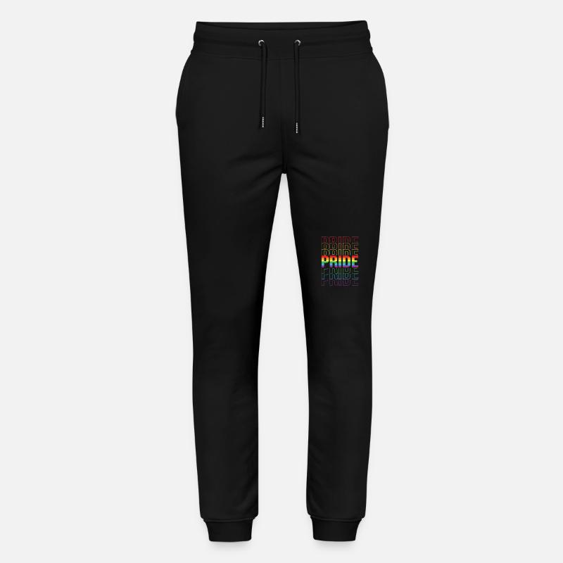 Be Pride - Stanley/Stella Unisex Bio Jogginghose Mover  - Schwarz