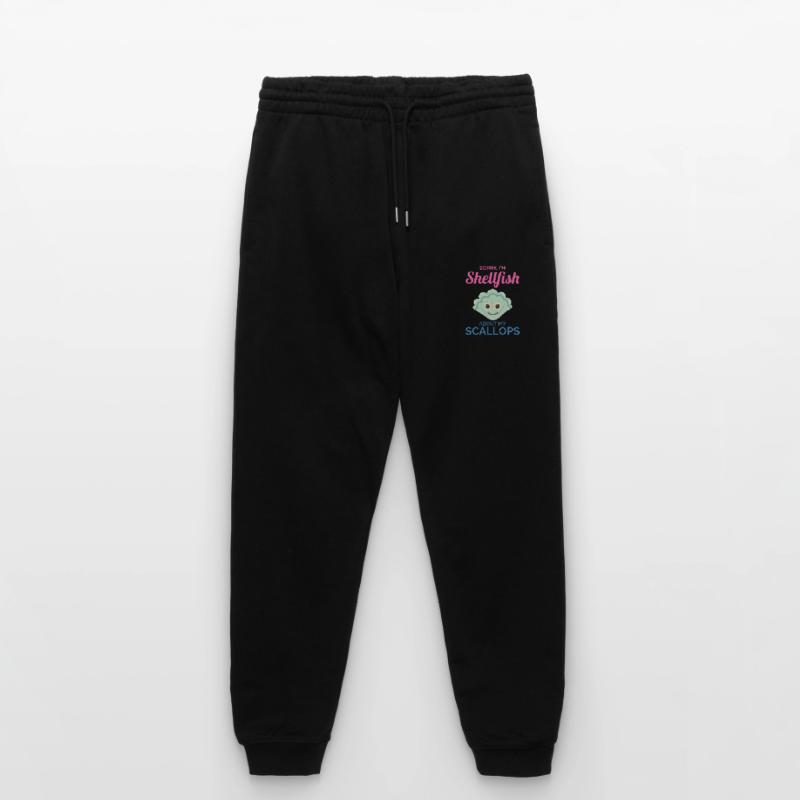Scallop Seashells Collector Beachcomber Shellfish Stanley/Stella Mover Unisex Organic Jogging Trousers