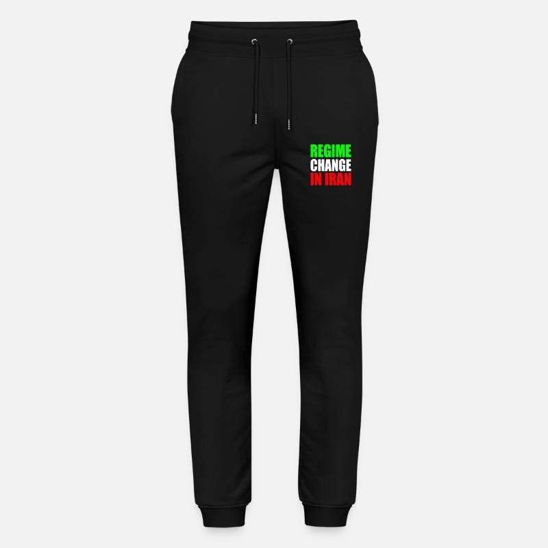 Regime change in iran - Pantalon de jogging bio MOVER Stanley/Stella unisexe - noir