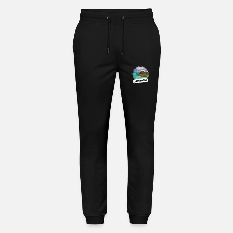 Souvenir de l’île Maurice - Pantalon de jogging bio MOVER Stanley/Stella unisexe - noir