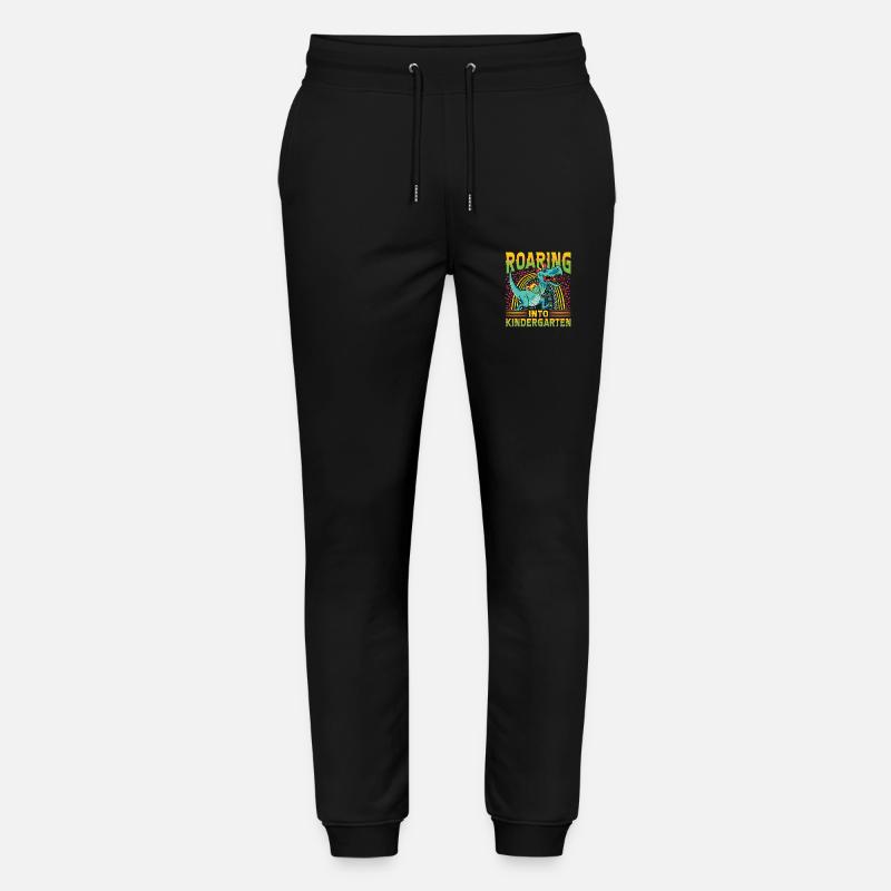 Roaring into Kindergarten - Stanley/Stella Unisex Bio Jogginghose Mover  - Schwarz