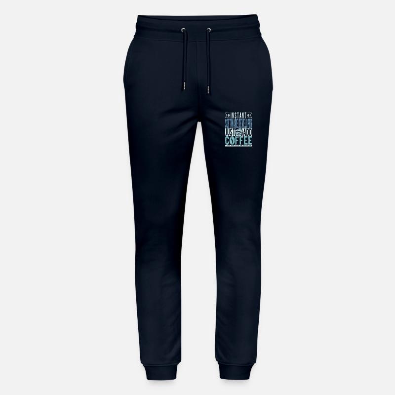 Software Developer Coffee Saying Stanley/Stella Mover Unisex Organic Jogging Trousers