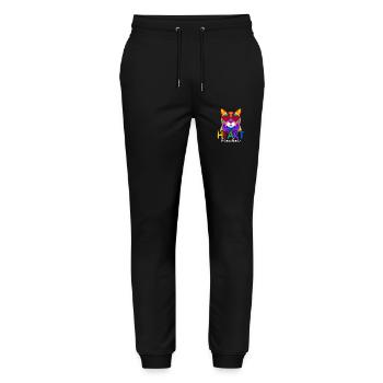 Anti-valentine's Day Single Heartbreaker - Stanley/Stella Mover Unisex Organic Jogging Trousers - black - Front - Marisol (170cm) & Nik (191cm)