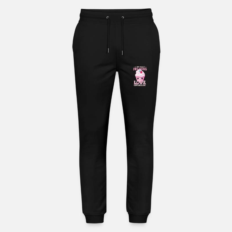 Cupcake Kawaii - Stanley/Stella Unisex Bio Jogginghose Mover  - Schwarz
