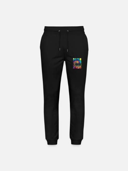 Flagman drôle de dicton - Pantalon de jogging bio MOVER Stanley/Stella unisexe - noir