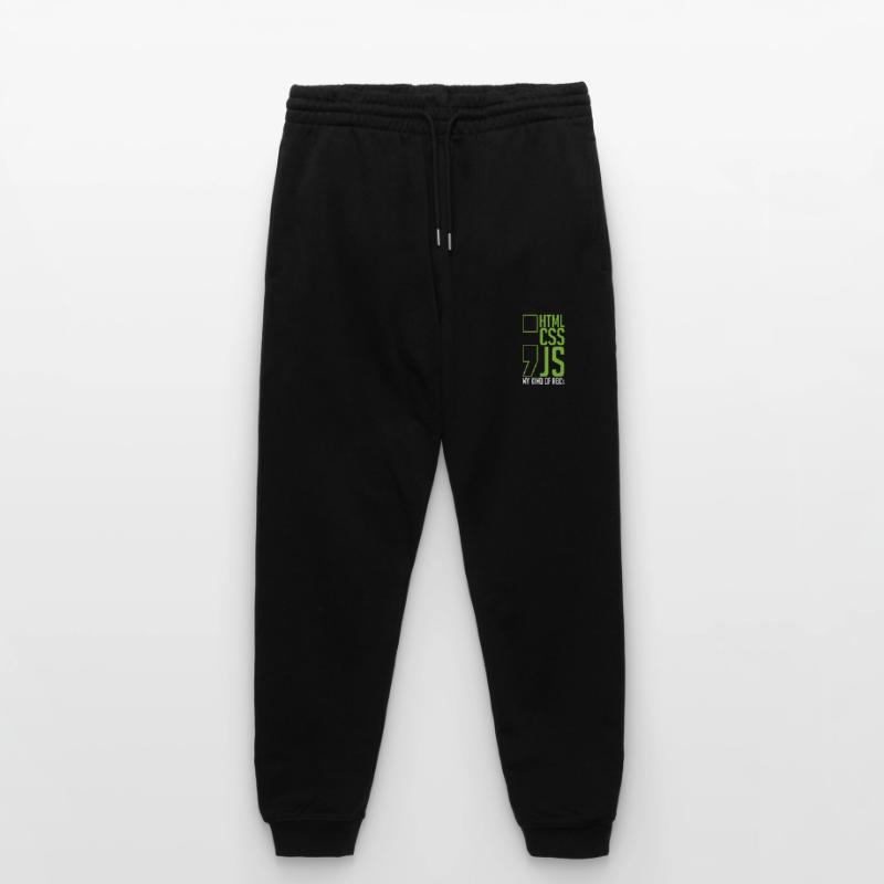 web developer gift html css js my kind of Stanley/Stella Mover Unisex Organic Jogging Trousers