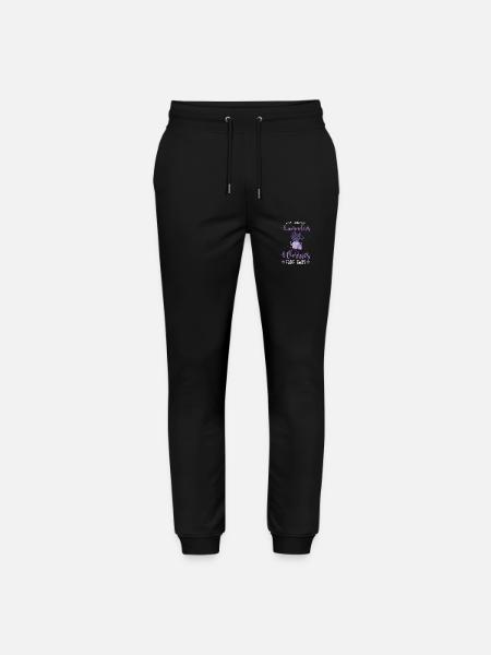 Lavender Lavender Flower Essential Oil Lavender Scent - Stanley/Stella Mover Unisex Organic Jogging Trousers - black