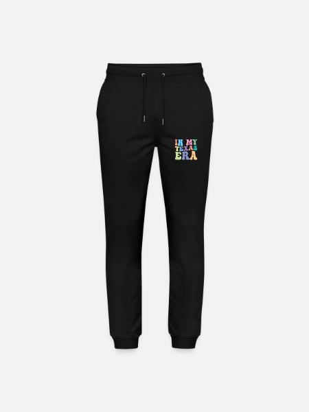 Texas Retro Groovy - Stanley/Stella Mover Unisex Organic Jogging Trousers - black
