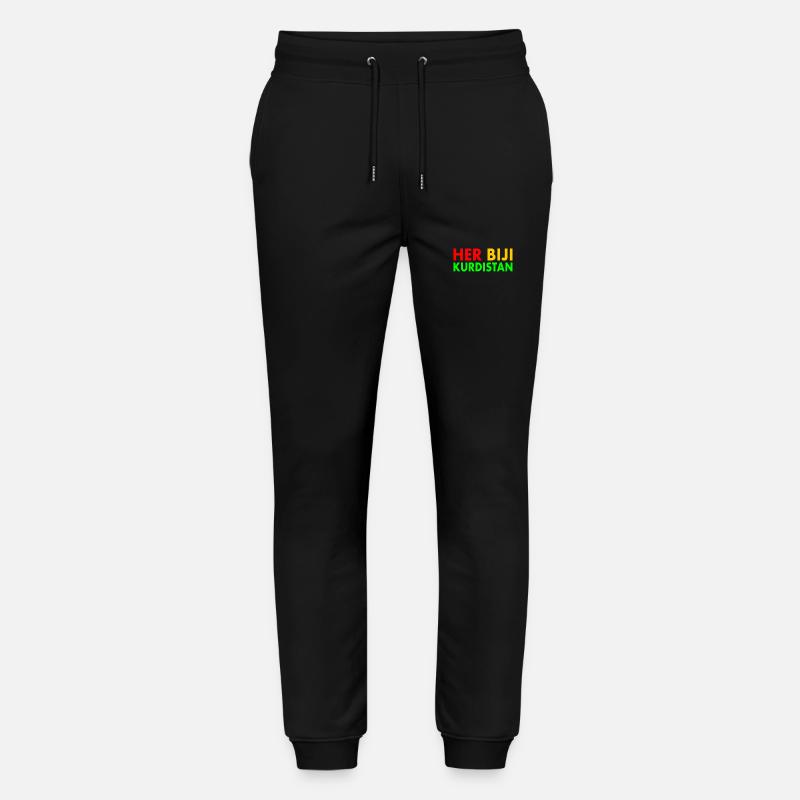 Her biji Kurdistan - Stanley/Stella Unisex Bio Jogginghose Mover  - Schwarz