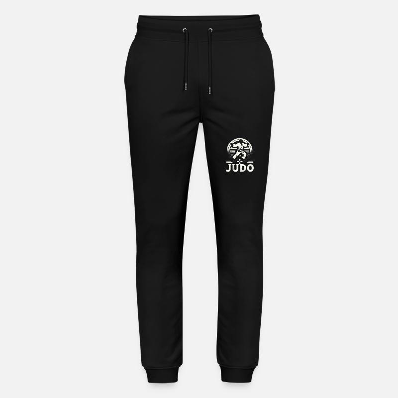 Judo Mastery Combat Emblem - Stanley/Stella Mover Unisex Organic Jogging Trousers - black
