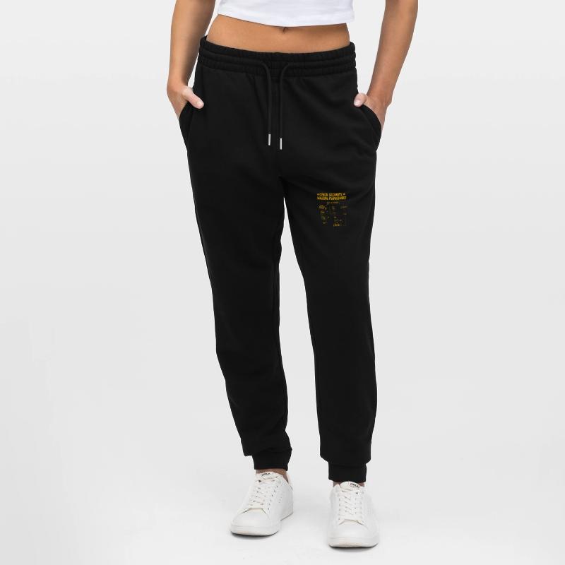 Cyber Security Solving Flowchart Stanley/Stella Mover Unisex Organic Jogging Trousers