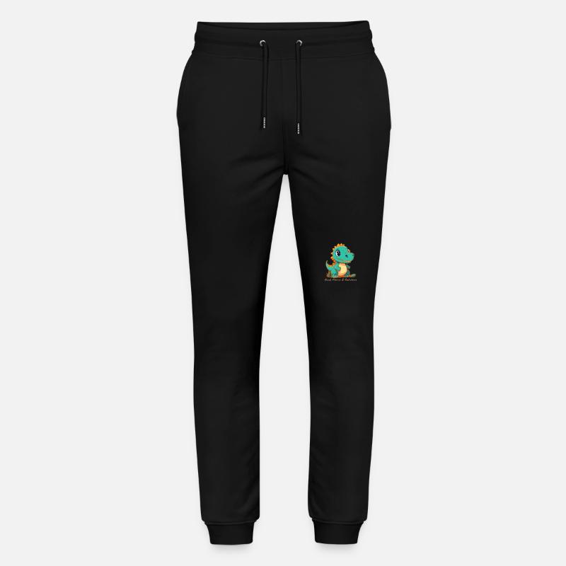 Schnelle, wilde Dinosaurier - Stanley/Stella Unisex Bio Jogginghose Mover  - Schwarz