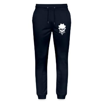 Informatique Ordinateurs - Pantalon de jogging bio MOVER Stanley/Stella unisexe - marine - Devant - Marisol (170cm) & Nik (191cm)