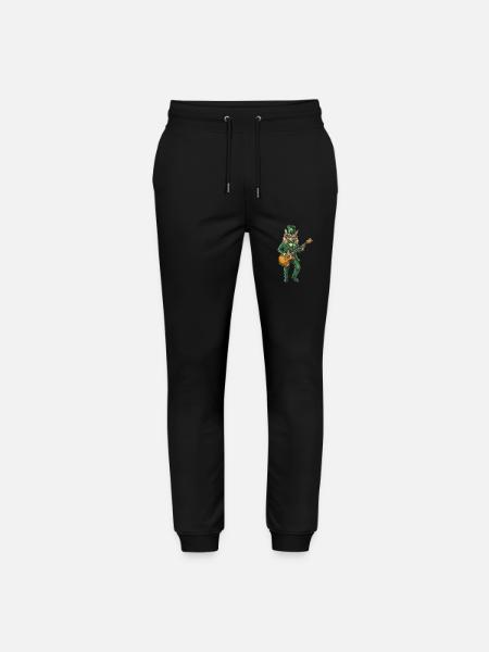 Katze - Stanley/Stella Unisex Bio Jogginghose Mover  - Schwarz