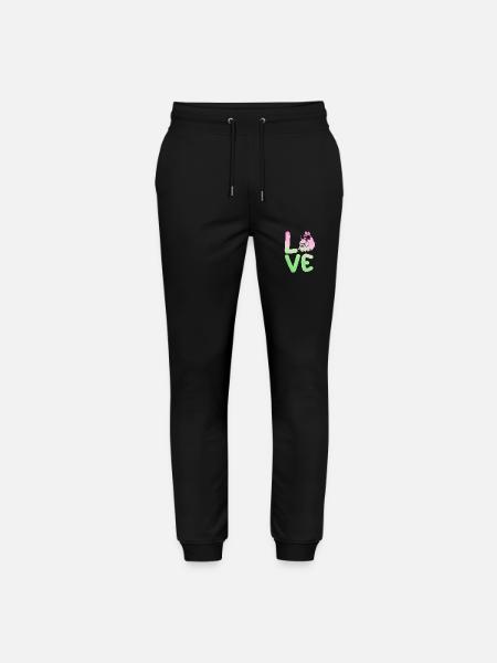 Chickens Hen - Stanley/Stella Mover Unisex Organic Jogging Trousers - black