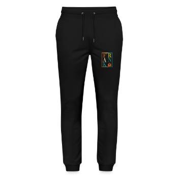 Frank - Stanley/Stella Mover Unisex Organic Jogging Trousers - black - Front - Marisol (170cm) & Nik (191cm)