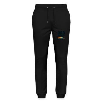 Lustiger Dad-Modus Loading Zitat Bester Vater aller Zeiten - Stanley/Stella Unisex Bio Jogginghose Mover  - Schwarz - Vorne - Marisol (170cm) & Nik (191cm)