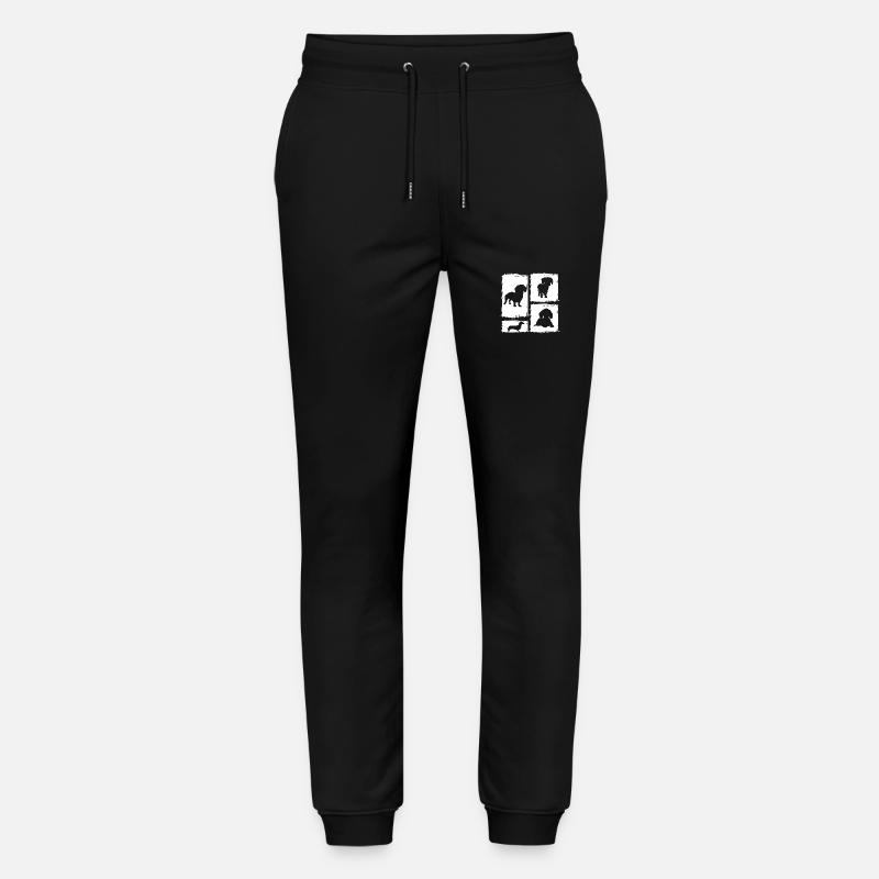 Chien teckel - Pantalon de jogging bio MOVER Stanley/Stella unisexe - noir