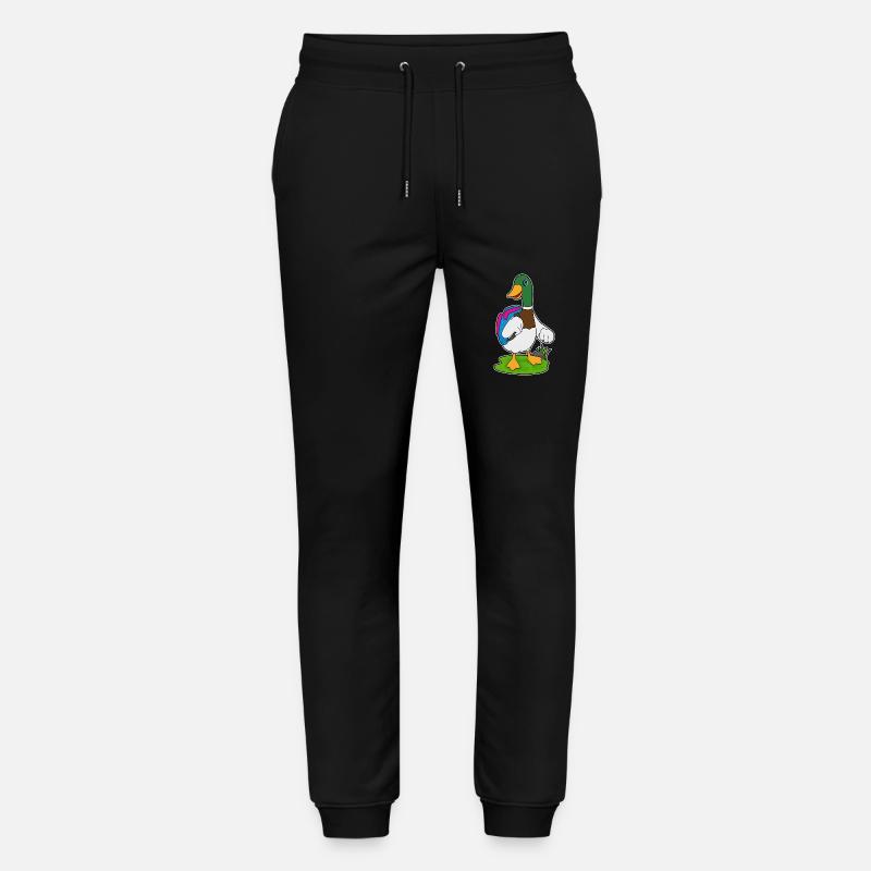 Duck Wanderer Backpack - Stanley/Stella Mover Unisex Organic Jogging Trousers - black