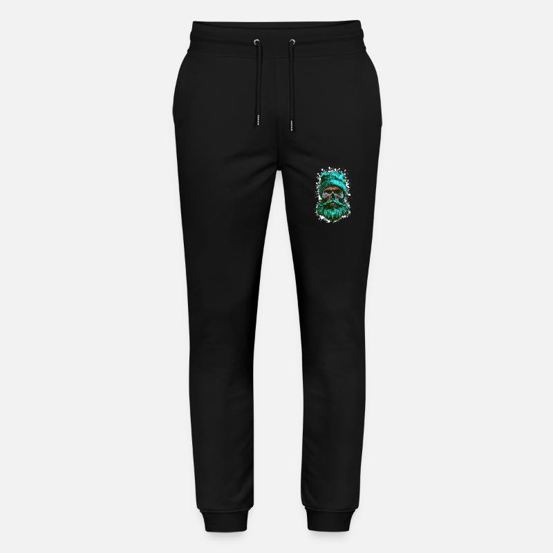 Bûcheron Crâne Bûcheron - Pantalon de jogging bio MOVER Stanley/Stella unisexe - noir