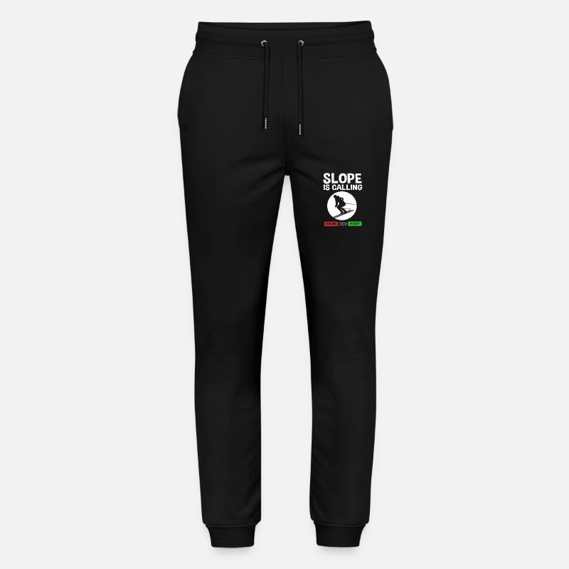 Ski Skiurlaub - Stanley/Stella Unisex Bio Jogginghose Mover  - Schwarz