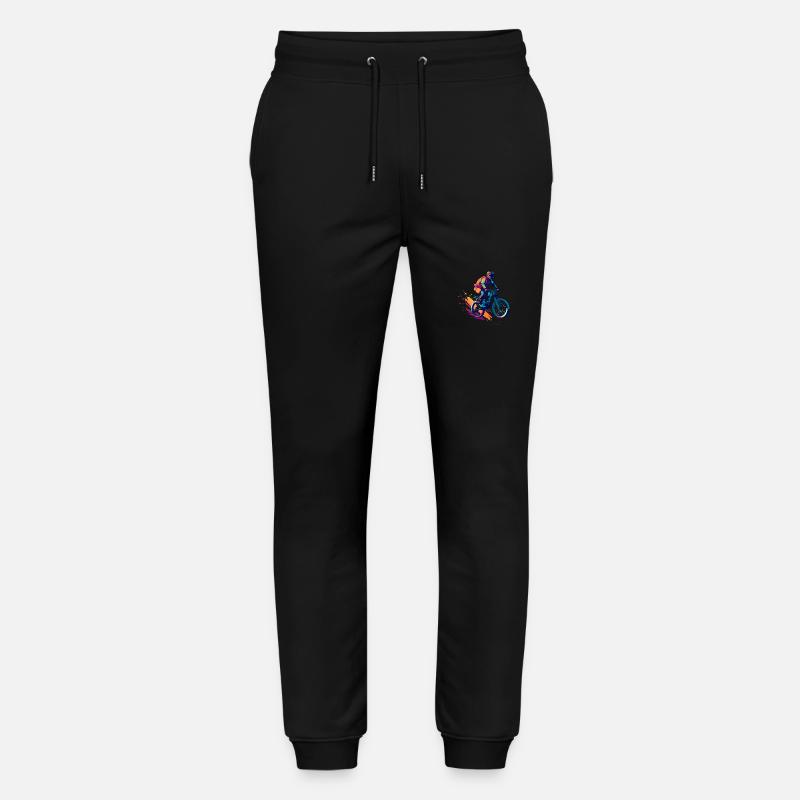 Mountainbikedesign - Stanley/Stella Unisex Bio Jogginghose Mover  - Schwarz