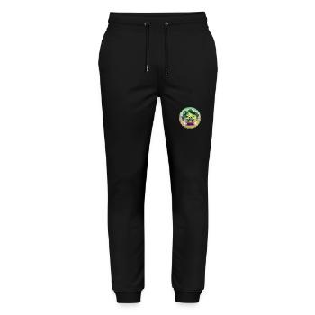 Don't take the cabbage away from me - Stanley/Stella Mover Unisex Organic Jogging Trousers - black - Front - Marisol (170cm) & Nik (191cm)