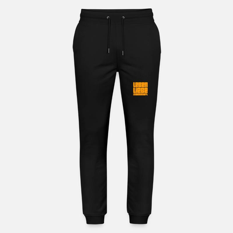 ein leidenschaftliches Leben - Stanley/Stella Unisex Bio Jogginghose Mover  - Schwarz