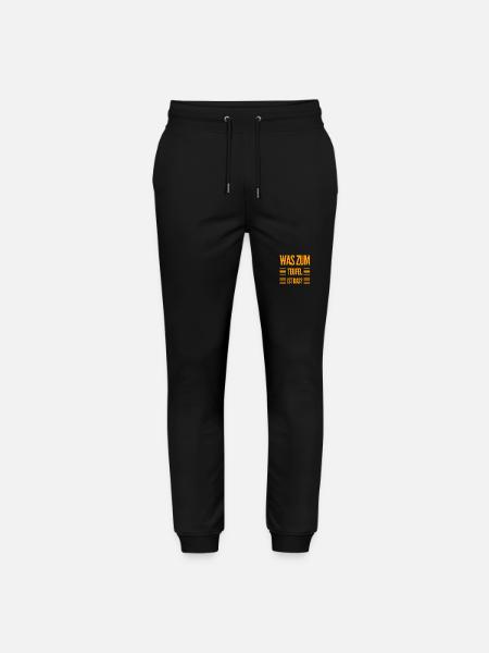 was ist das? - Stanley/Stella Unisex Bio Jogginghose Mover  - Schwarz